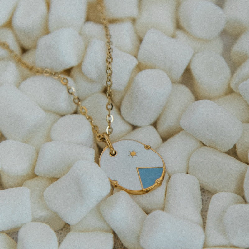 "On the right path" Necklace
