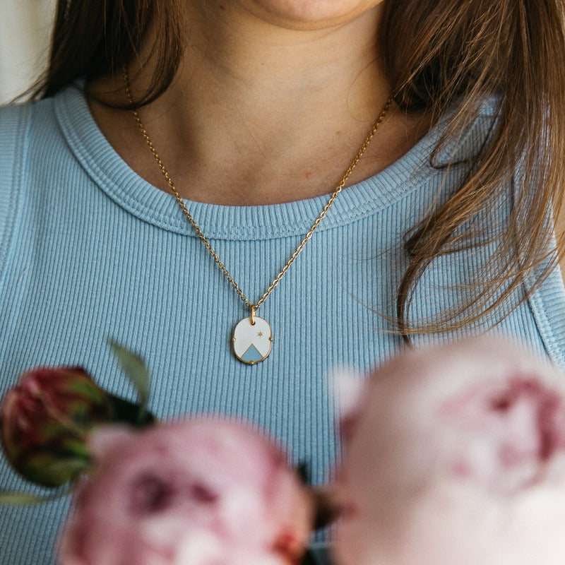 "On the right path" Necklace