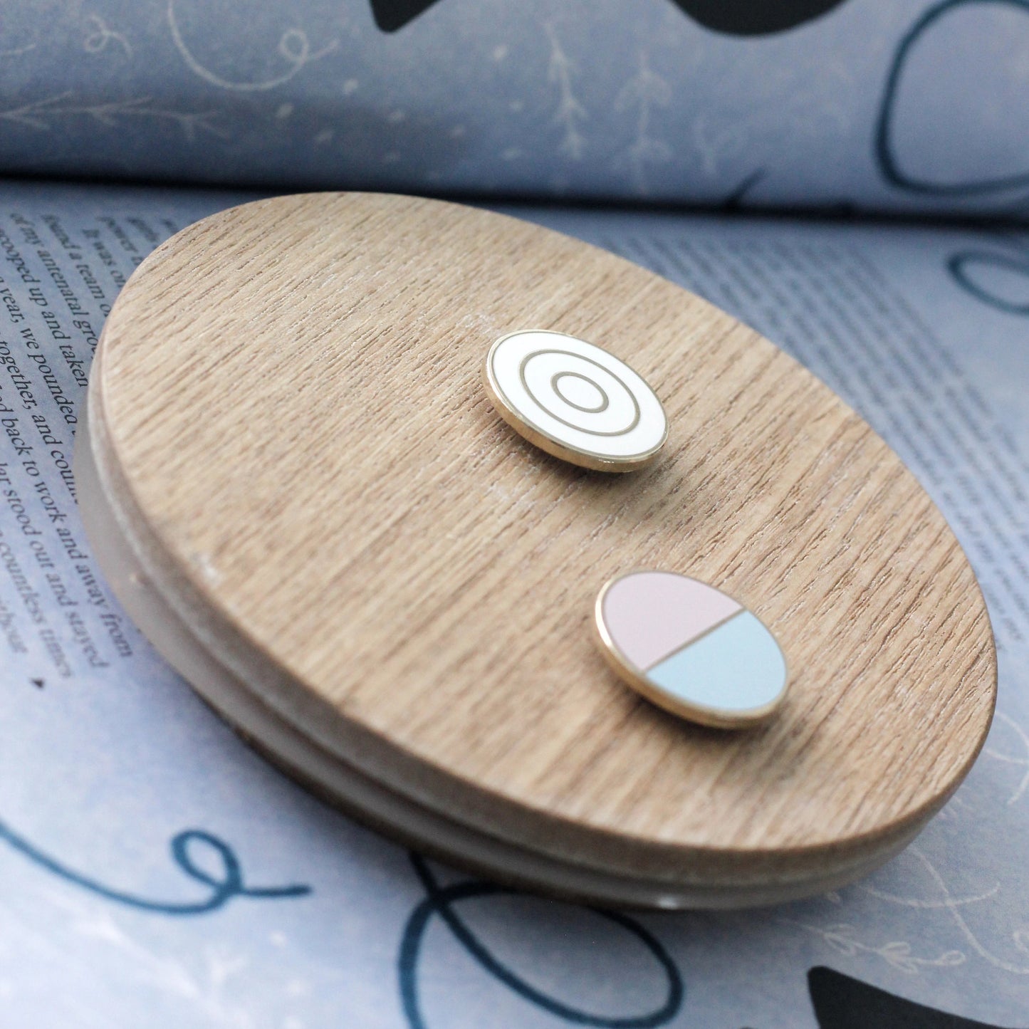 "I'm at peace" Hard Enamel Pin